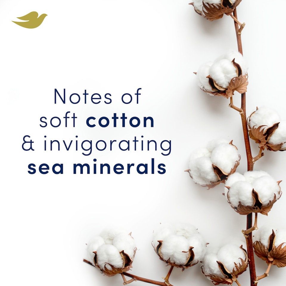 image 1 of Dove Women Cotton & Sea Minerals 72h Advanced Antiperspirant Deodorant 200ml