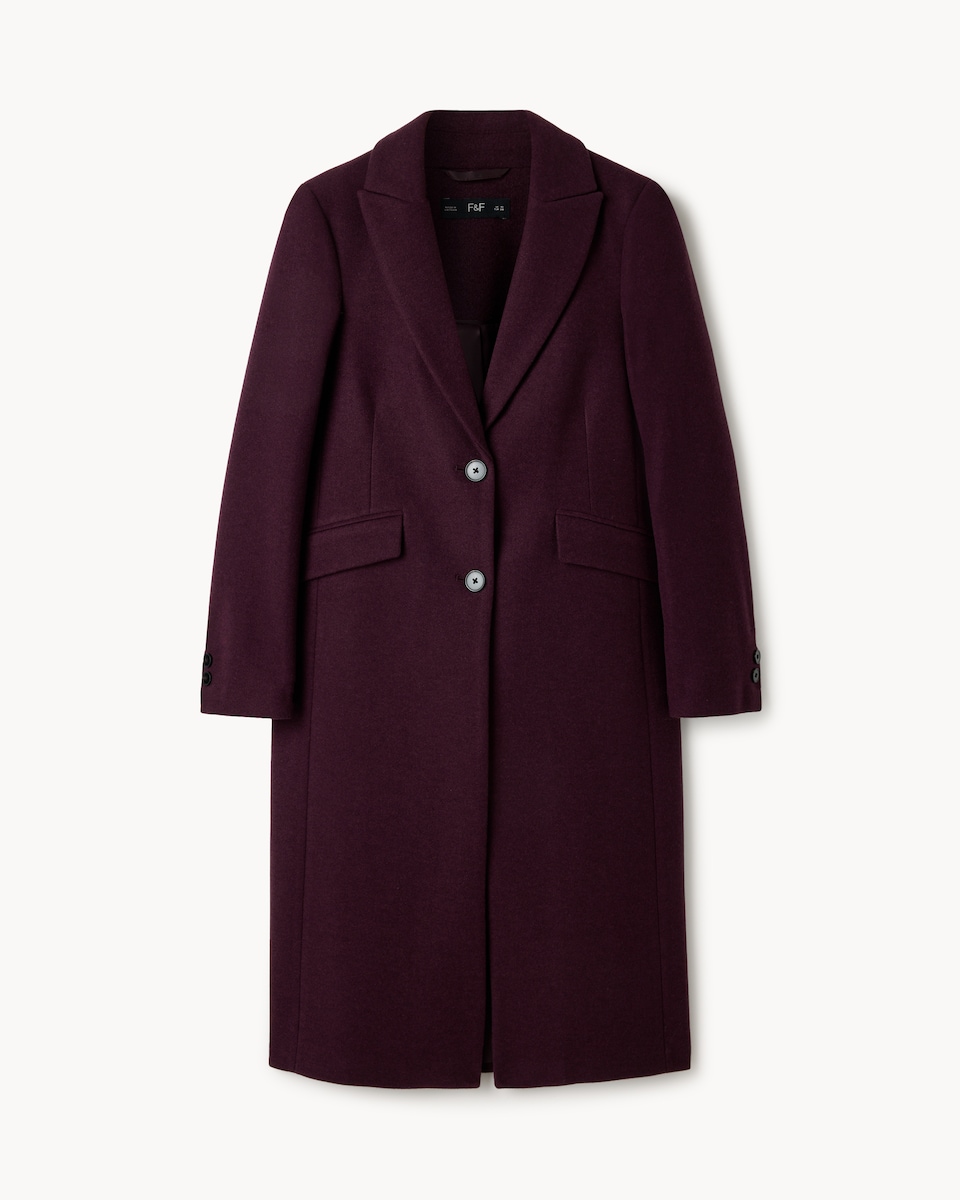 image 1 of F&F Formal Coat in Purple