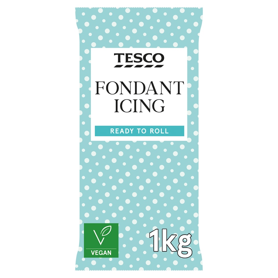 Tesco Sweet Fondant Icing Ready To Roll 1kg