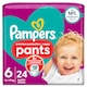 image 1 of Pampers Premium Protection Essential Nappy Pants Size 6 24 Pack