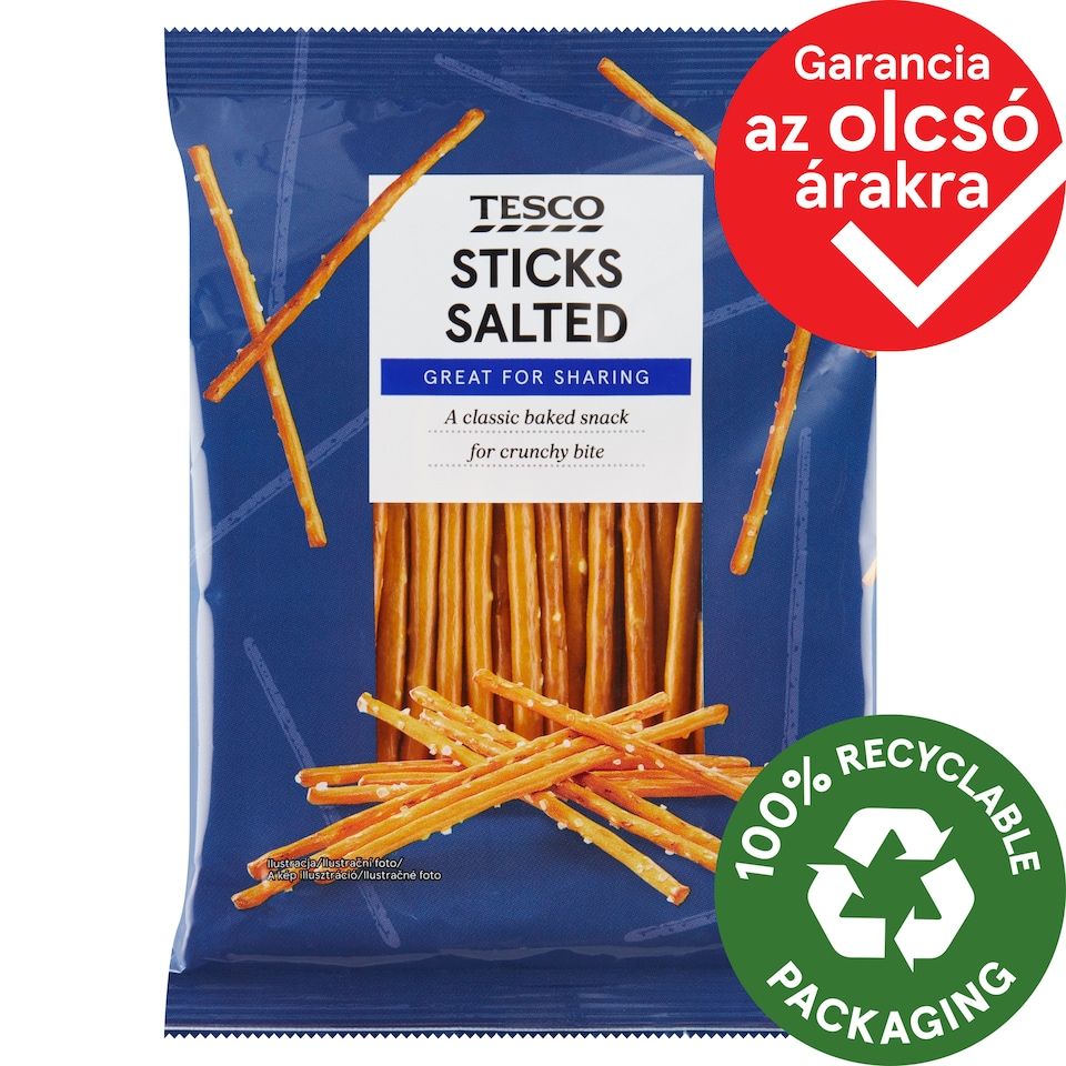 Tesco sós pálcika 150 g