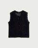 image 4 of F&F Pure Cotton Open Knit Waistcoat in Black