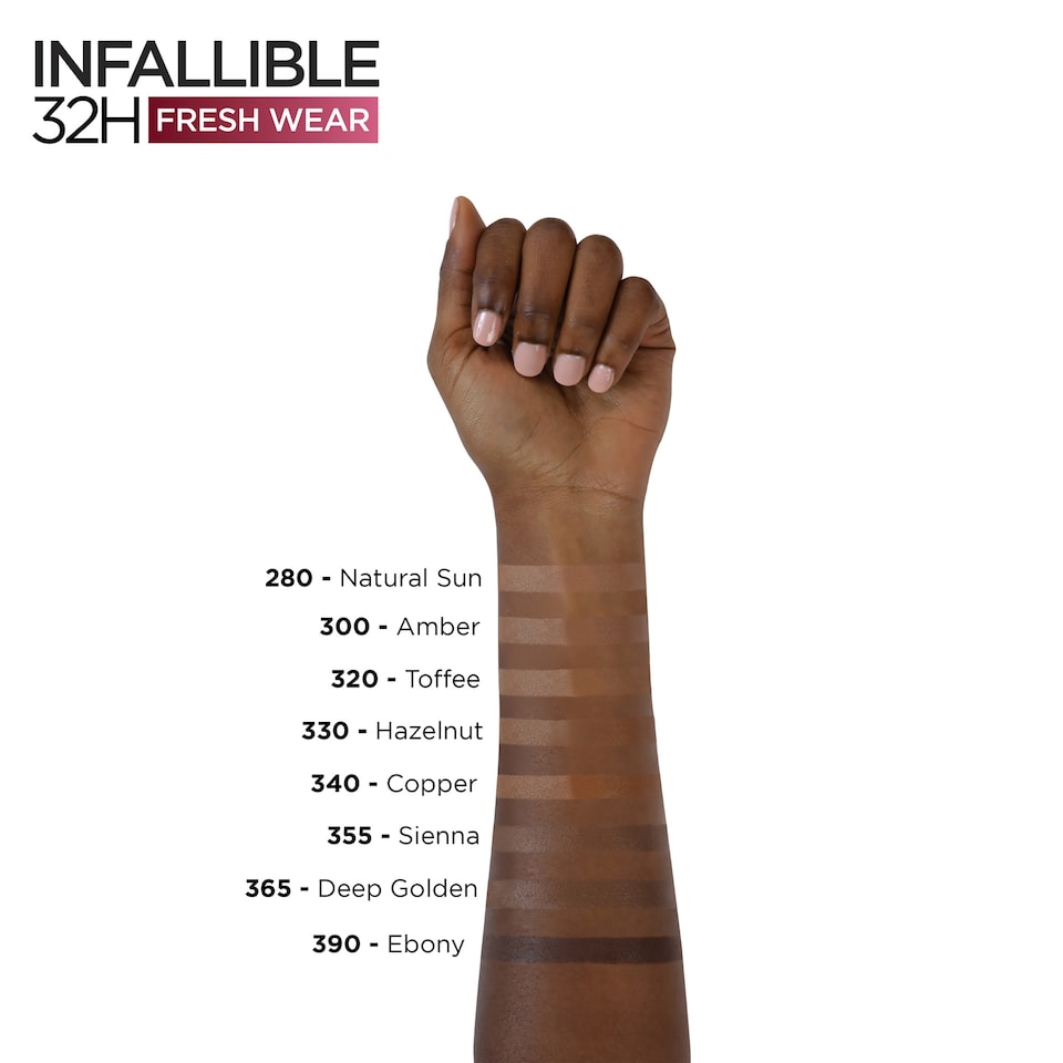 image 1 of L'oreal Paris Infal 24 Hour Foundation 340 Copper 30Ml
