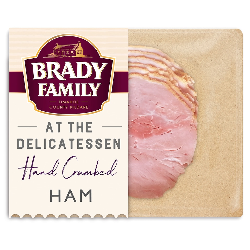 Brady Family At The Deli Crumbed Ham Slices 120G