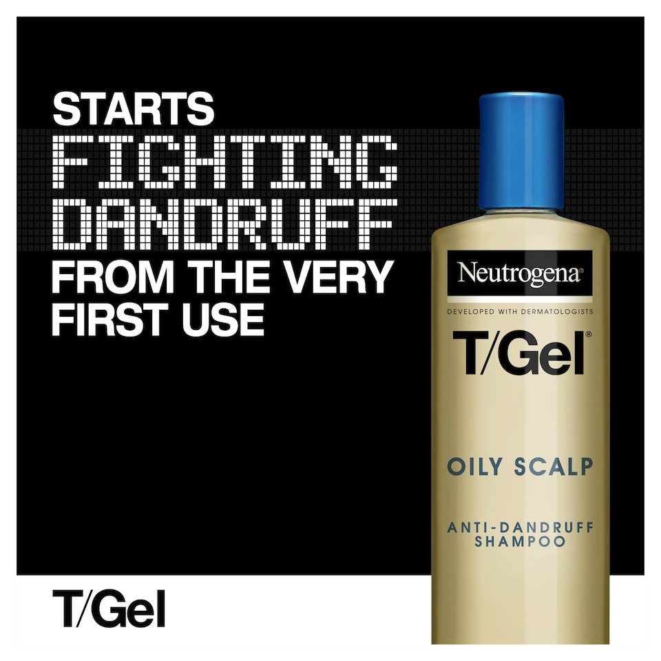 image 1 of Neutrogena Tgel Oily Scalp And A/Druff Shampoo 150Ml