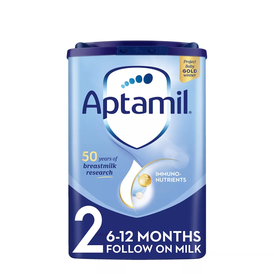 image 1 of Aptamil 2 Follow On Baby Milk Formula Powder 6-12 Months 800g