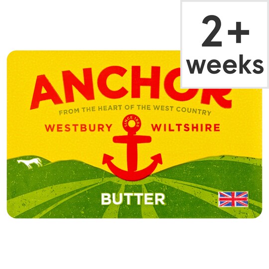 Anchor Salted Block Butter 250G Tesco Groceries