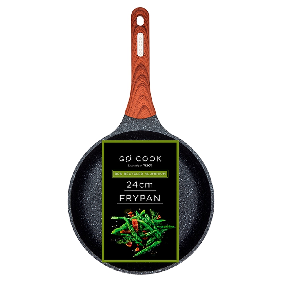 image 1 of Go Cook 80% Recycled 24Cm Frypan