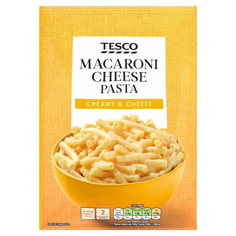 Tesco Macaroni Cheese 120G