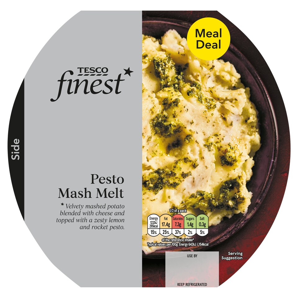 Tesco Finest Pesto Mash Melt 400G Tesco Groceries