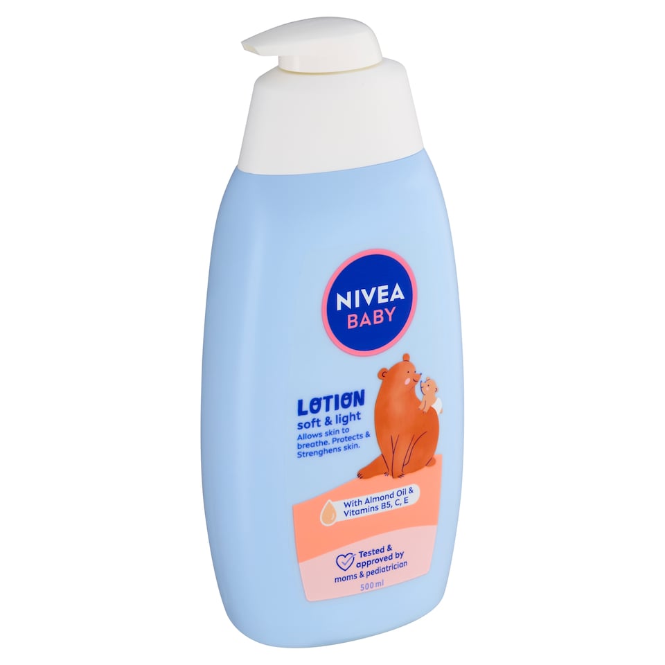 Obrázek 1 pro produkt Nivea Baby Lehké tělové mléko 500ml
