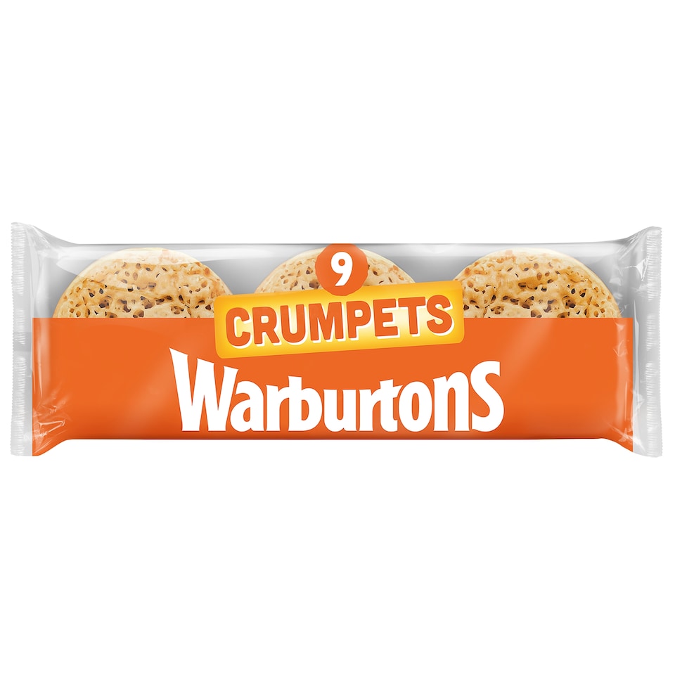 image 1 of Warburtons Crumpets 9 Pack