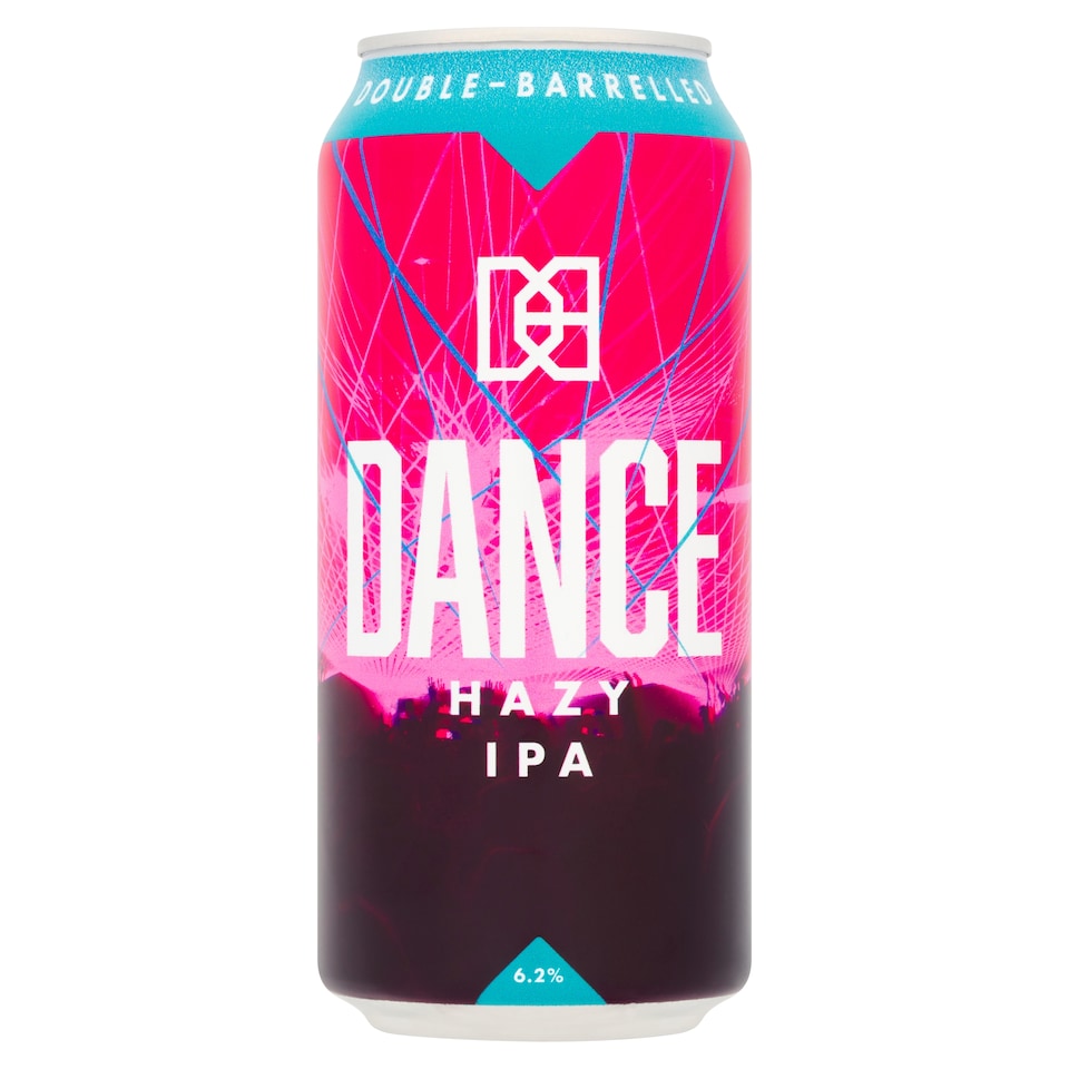 Double-Barrelled Dance Hazy IPA Beer 440ml