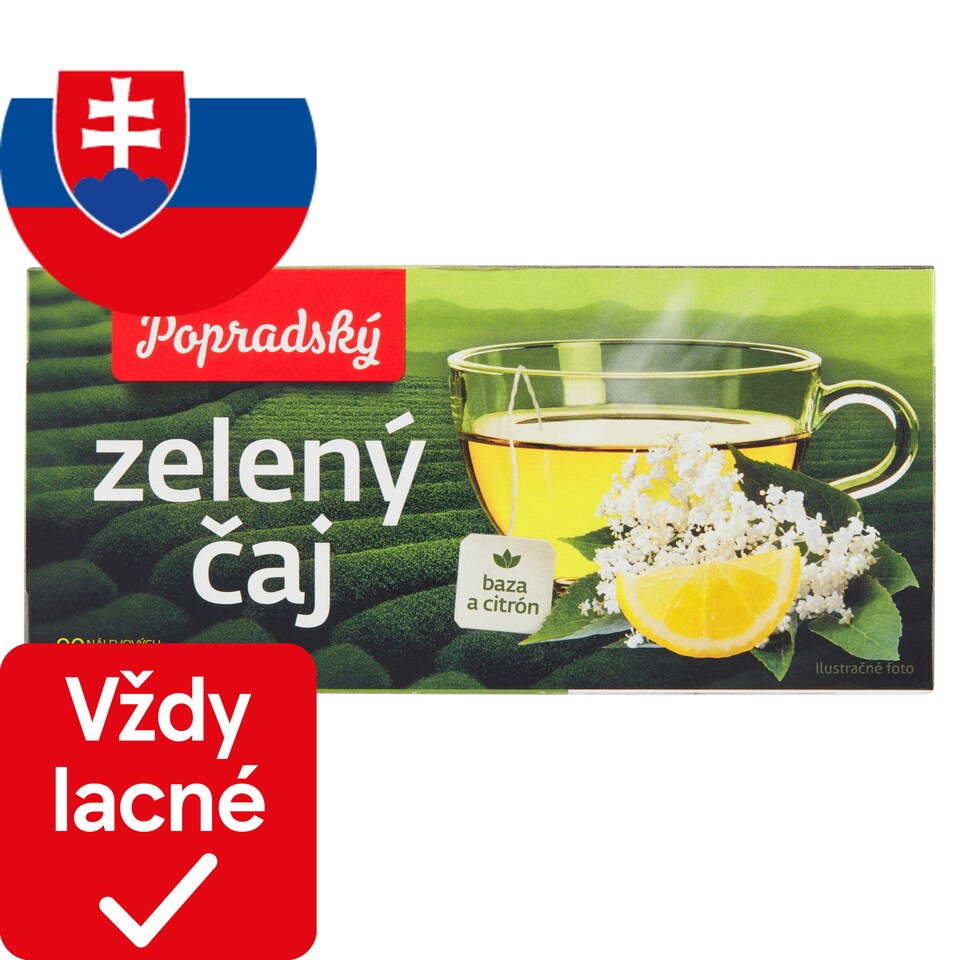 obrázok 1 z Popradský Zelený čaj baza a citrón 30 g