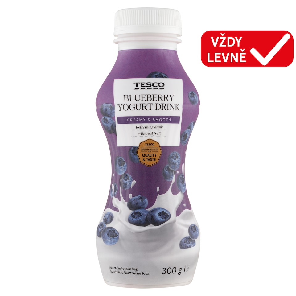 Tesco Blueberry Yogurt Drink 300g