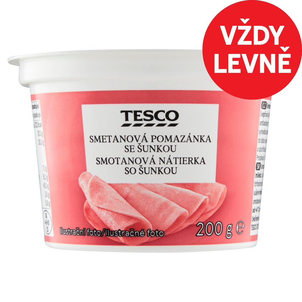 Tesco Cream Spread with Ham 200g