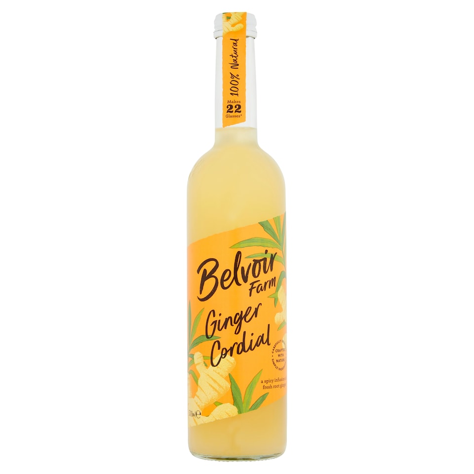 image 1 of Belvoir Ginger Cordial 500Ml