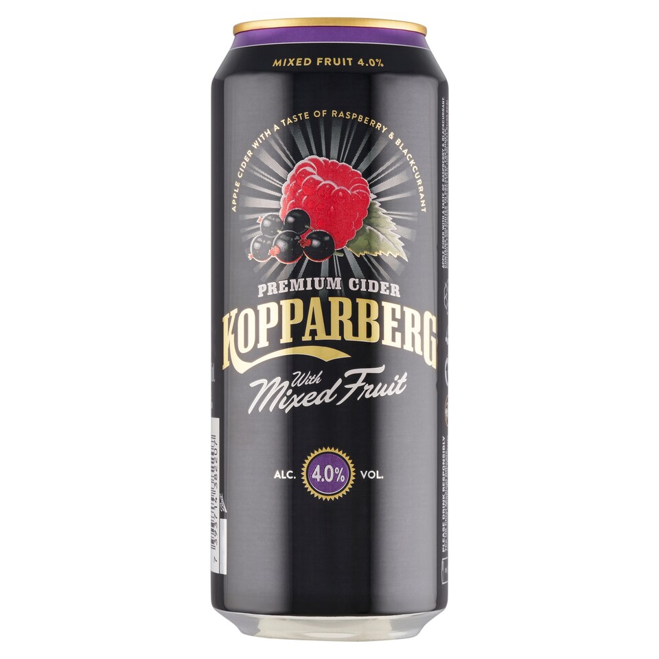 obrázok 1 z Kopparberg Jablkový cider s príchuťou malina-čierna ríbezľa 500 ml