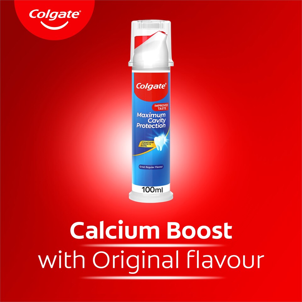 image 1 of Colgate Maximum Cavity Protection Toothpaste Pump 100ml