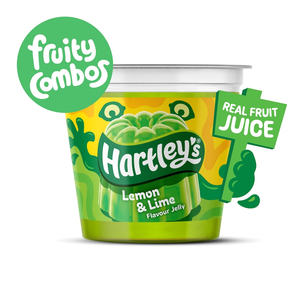 Hartley's Jelly - Lemon & Lime Flavour 125g