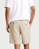 image 3 of F&F Linen Blend Shorts in Cream