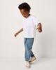 image 2 of F&F Boys 3-Pack Cotton Rich Cuffed Joggers in Blue