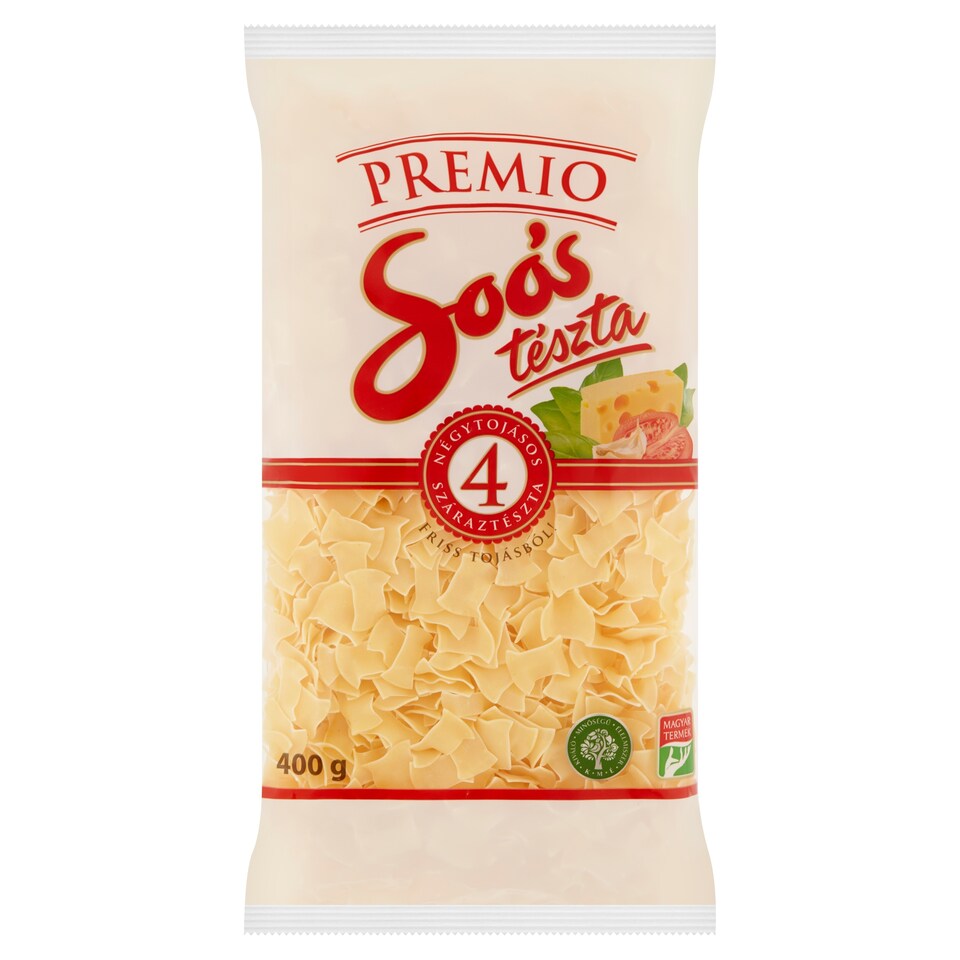 Soós Premio Frilly Square Dried Pasta with 4 Eggs 400 g