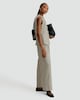image 1 of The F&F Edit Double Pleat Check Wide Leg Trousers in Brown