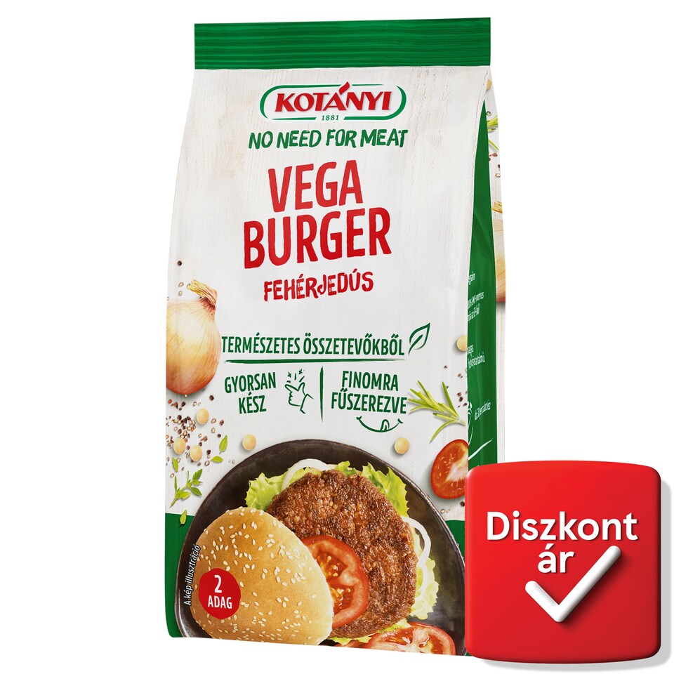 Kotányi No Need For Meat Vega Burger 100 g
