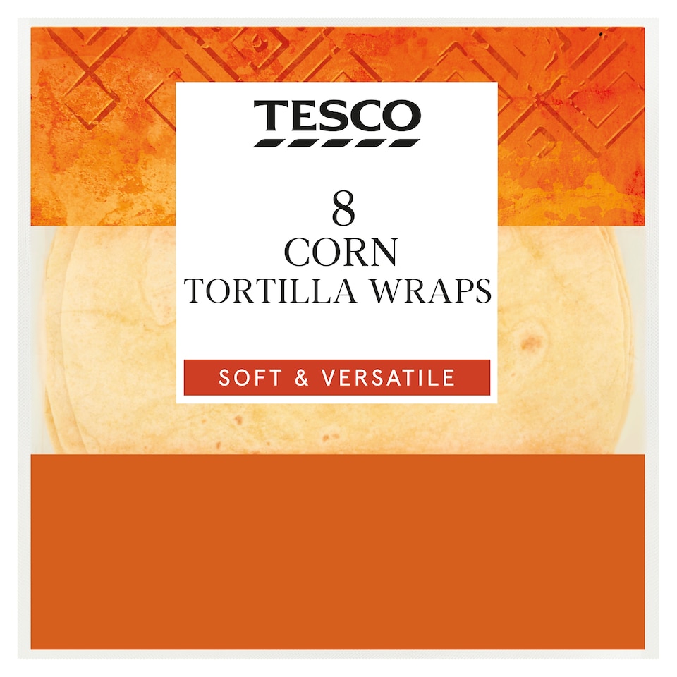 Tesco Corn Tortillas X8 320G