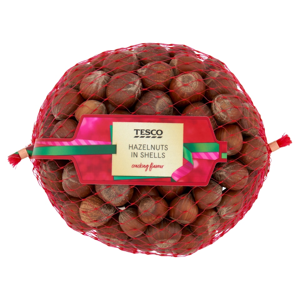 Tesco Hazelnuts In Shell 350G