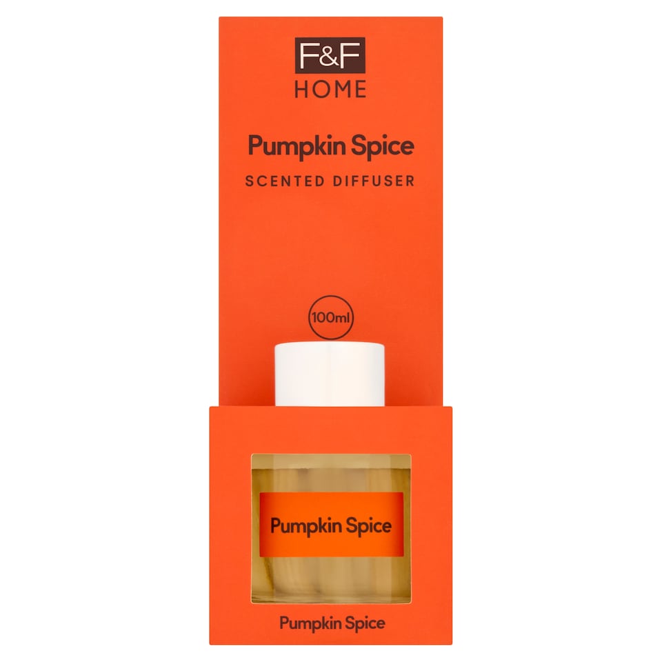 image 1 of F&F Home Pumpkin Spice Reed Diffuser 100Ml