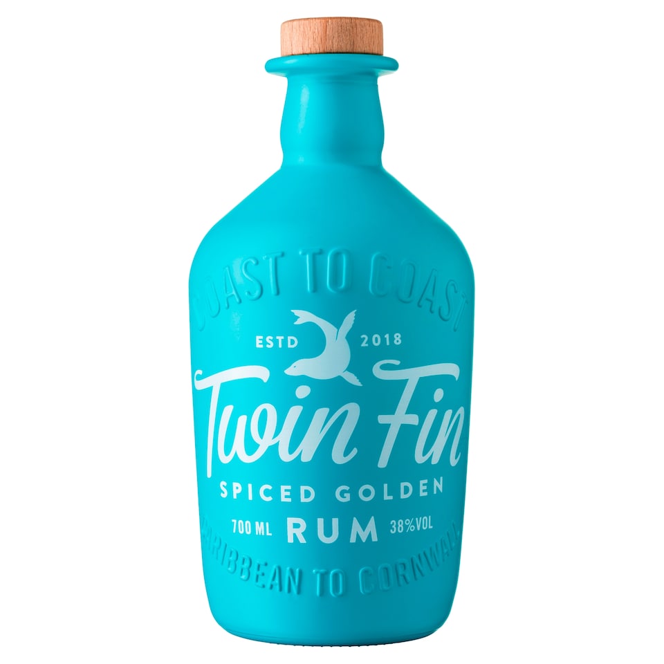 Twin Fin Spiced Golden Rum 700Ml
