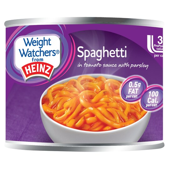 Heinz Weight Watchers Spaghetti In Tomato