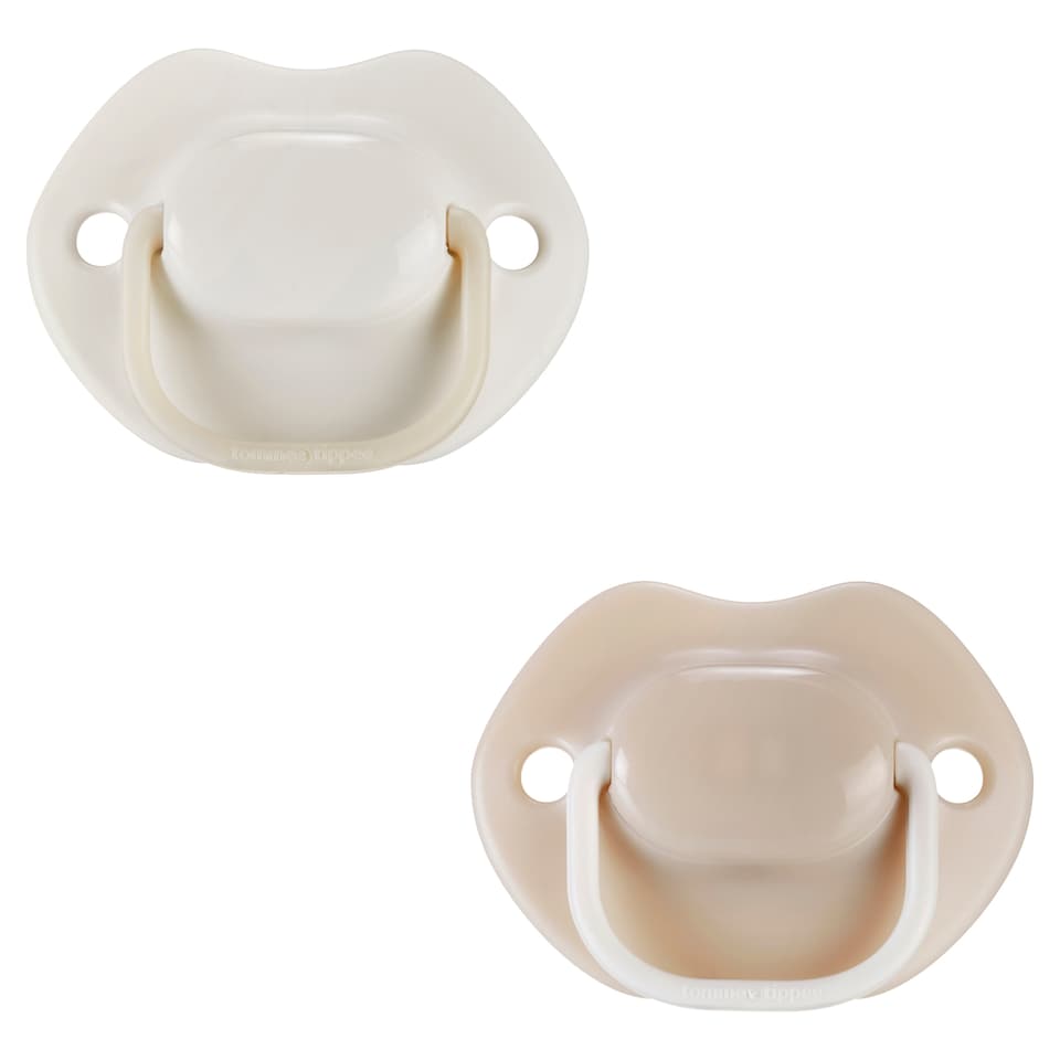 image 1 of Tommee Tippee Moda Orthodontic Soothers 0-6m 2 Pack