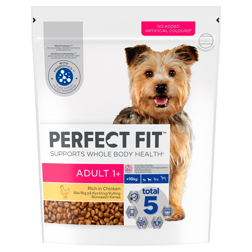 Perfect Fit Chicken Adult Dogs Under 10Kg 825G