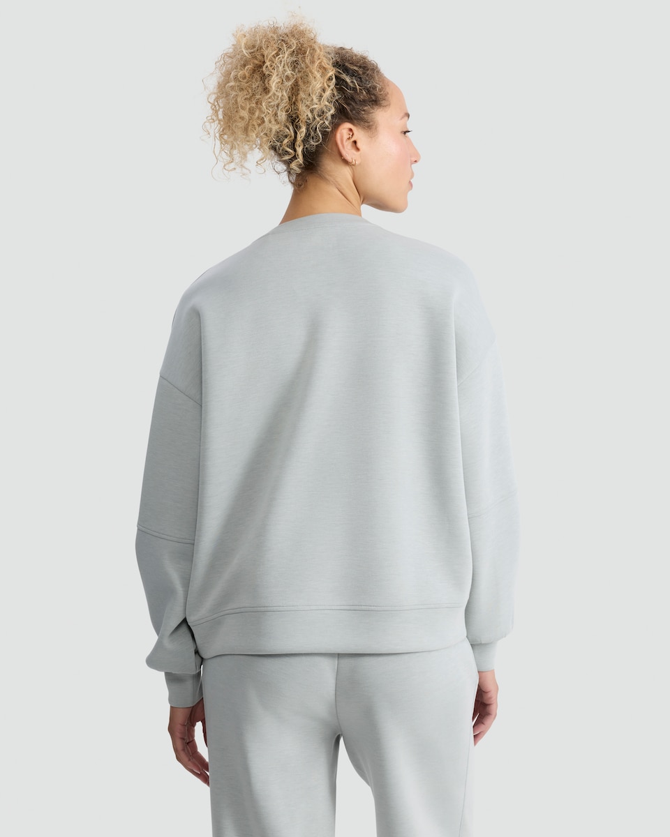 image 1 of F&F Active Crew Neck Co-ord Sweatshirt in Mint