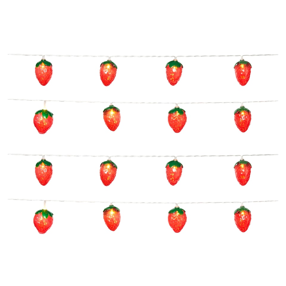 Glow Strawberry String Lights