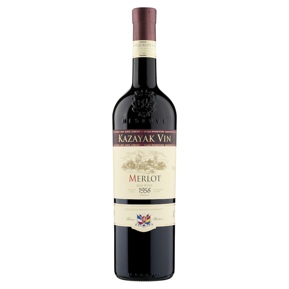 Kazayak Vin Merlot Red Semi-Sweet Wine 750ml