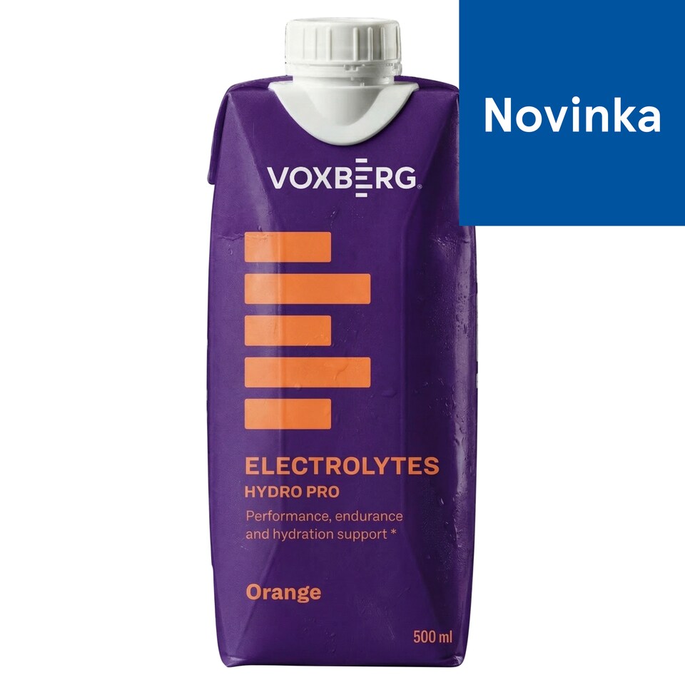 Voxberg Hydro Pro Electrolytes Non-Alcoholic Drink with Orange Flavour 500 ml