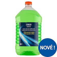 Tesco Auto Letní směs do ostřikovačů citrusová vůně 4l