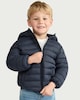 image 1 of F&F Boys Lightweight Padded Jacket in Navy