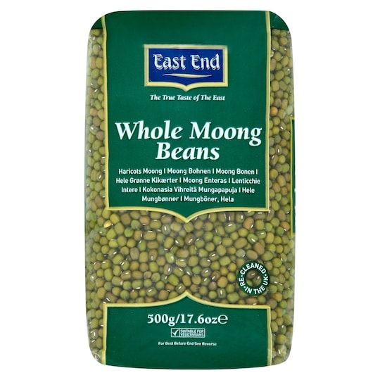 East End Whole Moong Beans 500G