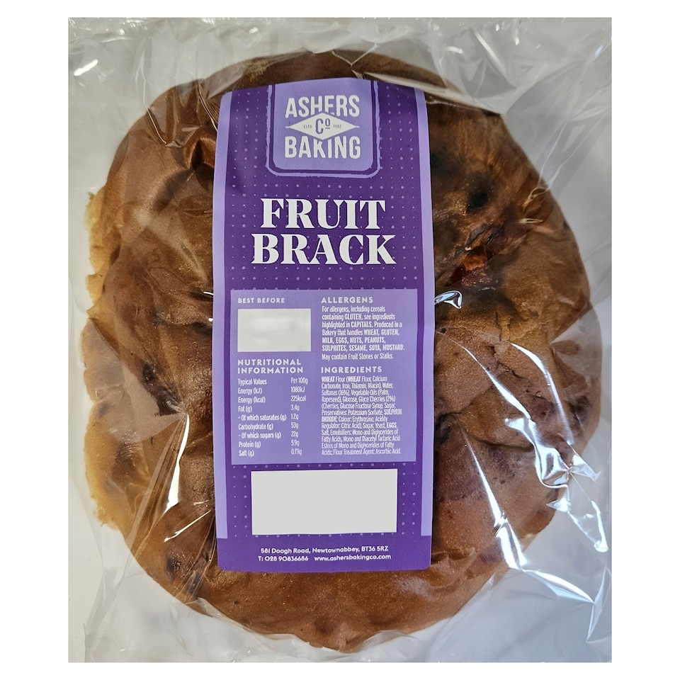 Ashers Baking Co Irish Barmbrack 450g