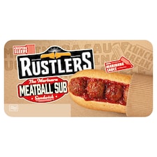 Rustlers Marinara Meatball Sub 143G