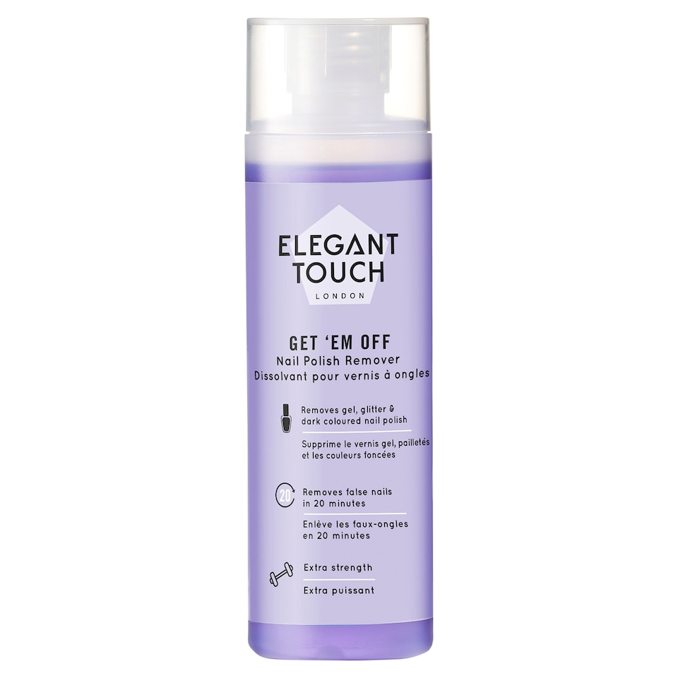 Elegant Touch Get Em Off Nail Polish Remover 200Ml