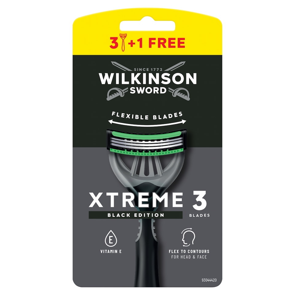 Wilkinson Sword Xtreme hárompengés borotva 4 db