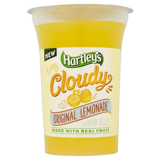 Hartleys Cloudy Lemonade Jelly 175g Tesco Groceries