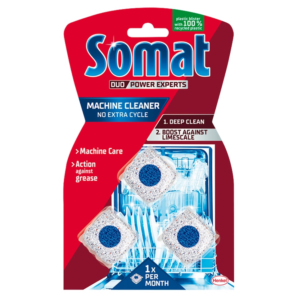 image 1 of SOMAT čistič myčky v tabletách Anti-Limescale 3 ks