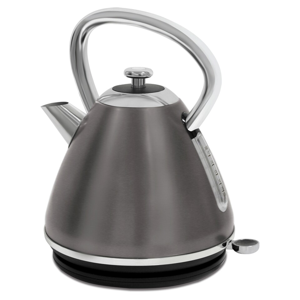 Tesco Deco Stainless Steel Pyramid Kettle